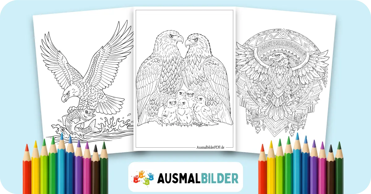 14 Ausmalbilder Adler (Kostenlos Malvorlage zum Ausdrucken) Adler Ausmalbilder kostenlose Malvorlagen zum Ausdrucken für Kinder und Erwachsene
