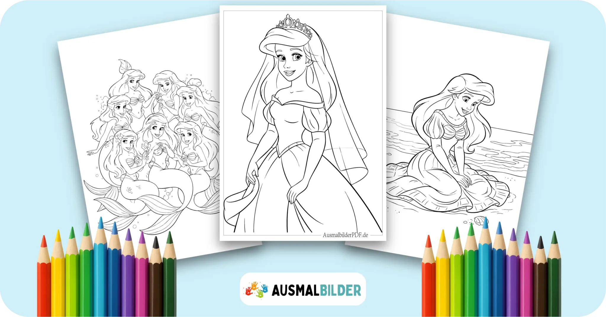 18 Arielle Ausmalbilder (Gratis Malvorlage zum Ausdrucken) Arielle Ausmalbilder kostenlose Malvorlagen zum Ausdrucken für Kinder und Erwachsene