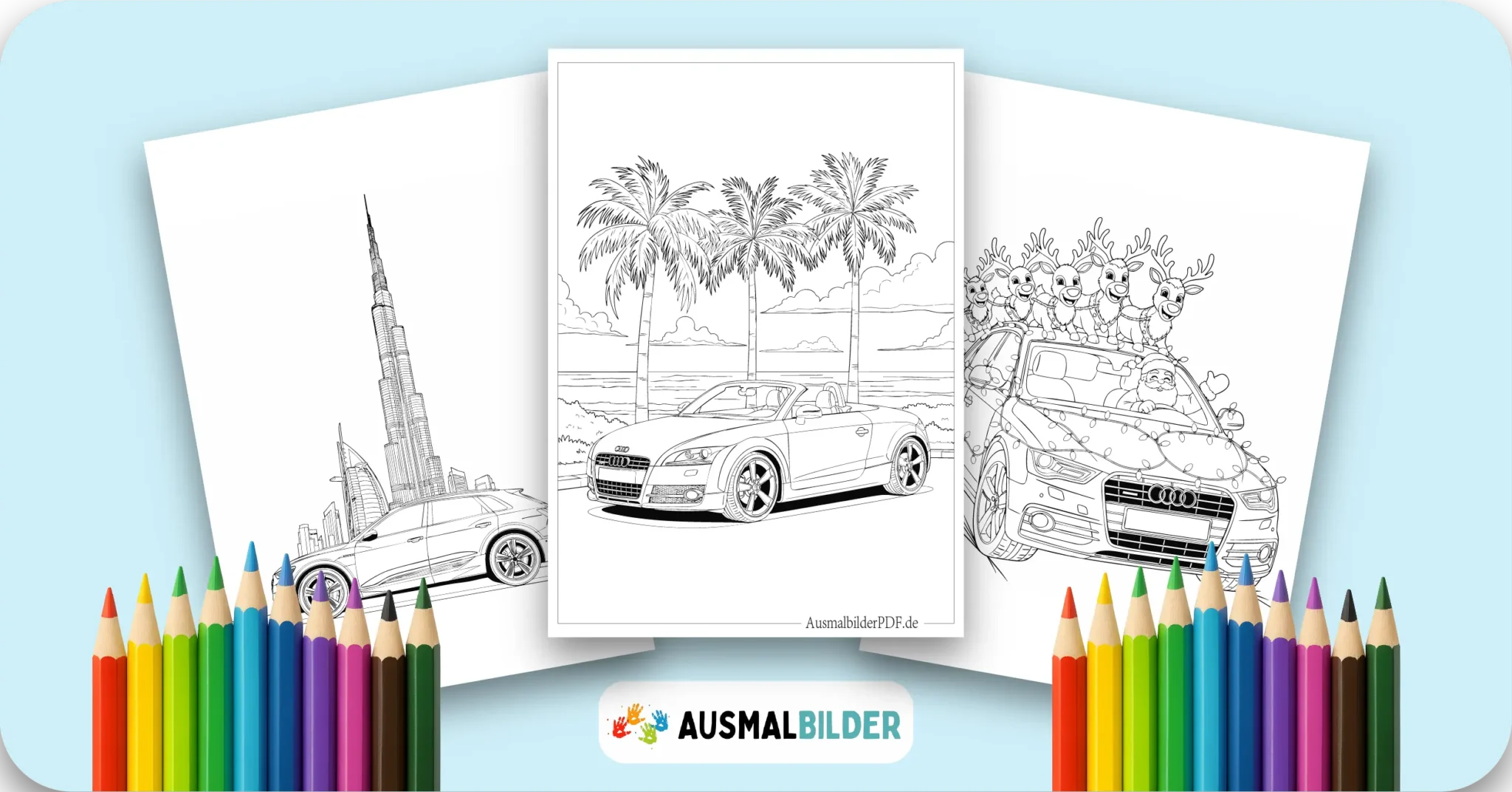 12 Audi Ausmalbilder (Kostenlose Auto Malvorlage zum drucken) Audi Ausmalbilder kostenlose Malvorlagen zum Ausdrucken für Kinder und Erwachsene