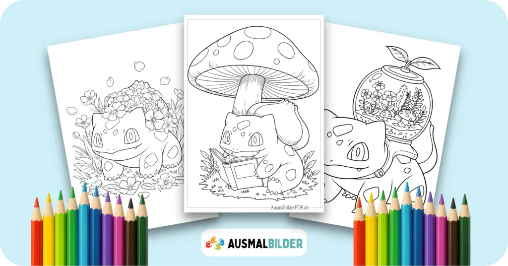 16 Bisasam Ausmalbilder (Gratis Pokémon Malvorlage drucken) Bisasam Ausmalbilder kostenlose Malvorlagen zum Ausdrucken für Kinder und Erwachsene