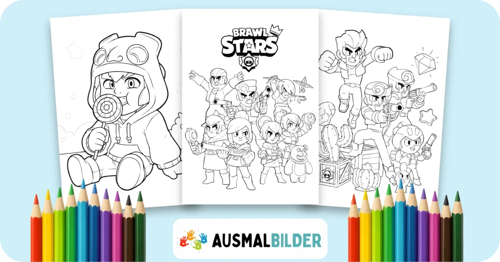 20+ Brawl Stars Ausmalbilder (Gratis Malvorlage Ausdrucken) Brawl Stars Ausmalbilder kostenlose Malvorlagen zum Ausdrucken für Kinder und Erwachsene