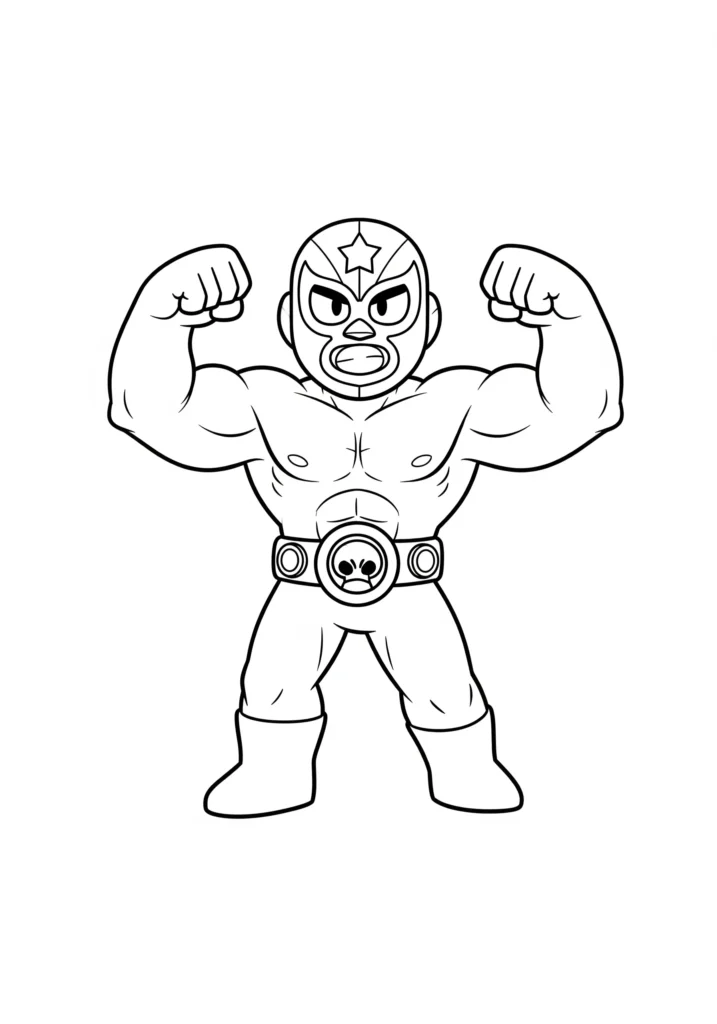 20+ Brawl Stars Ausmalbilder (Gratis Malvorlage Ausdrucken) Brawl Stars El Primo in seiner Power Pose als Ausmalbild. Dieses Bild steht kostenlos als PDF zum Drucken und kreativen Ausmalen bereit.