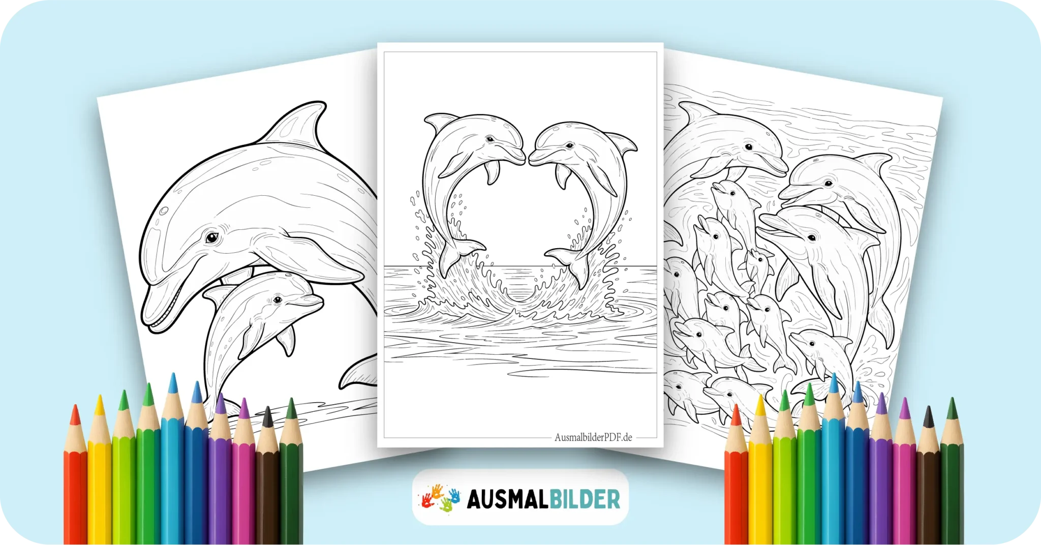 10+ Delfin Ausmalbilder (Kostenlos Malvorlage zum Ausdrucken) Delfin Ausmalbilder kostenlose Malvorlagen zum Ausdrucken für Kinder und Erwachsene