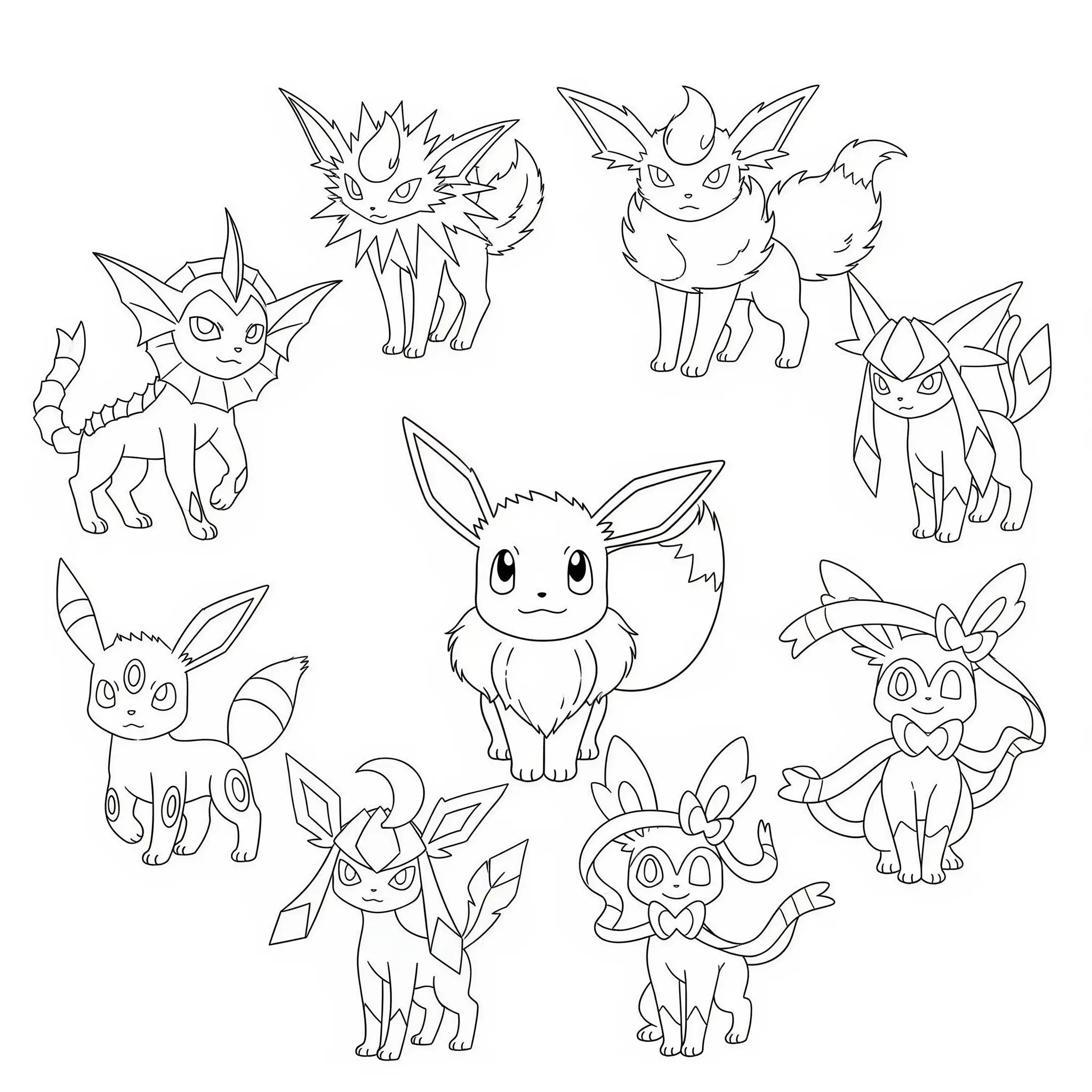 Eevee Evolutions