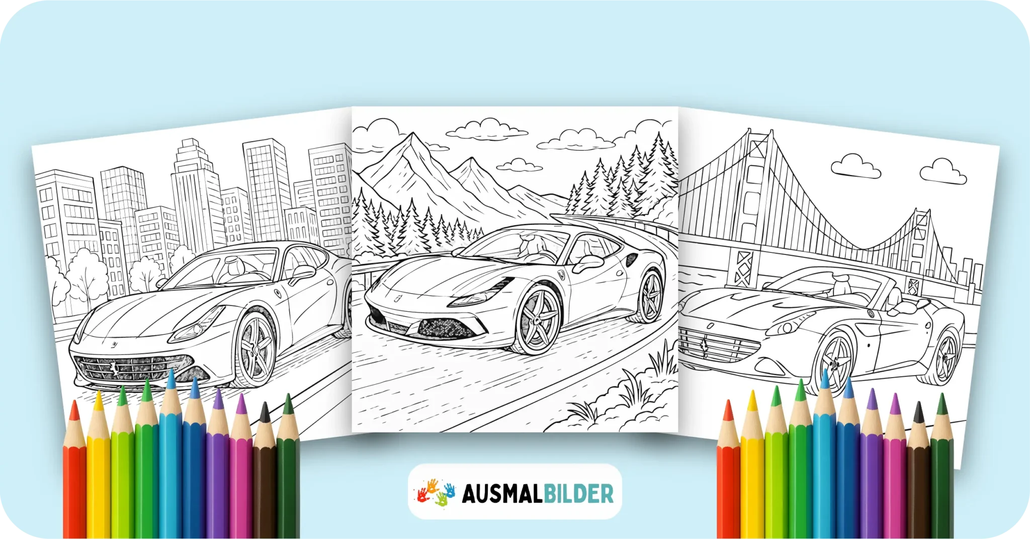 22 Ferrari Ausmalbilder (Malvorlage für Kinder und Erwachsene) Ferrari Ausmalbilder kostenlose Malvorlagen zum Ausdrucken für Kinder und Erwachsene