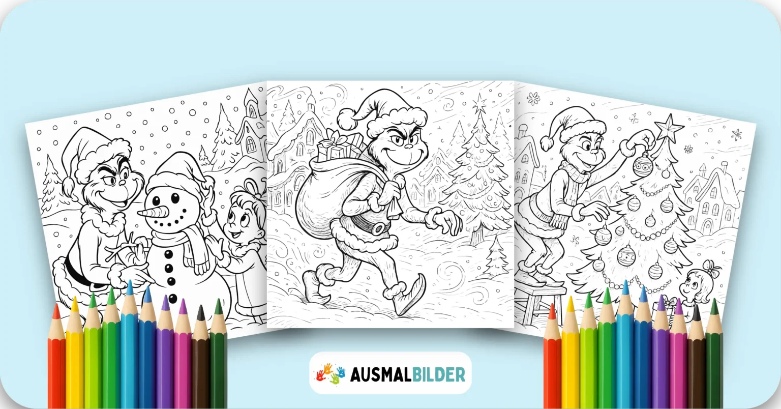20+ Grinch Ausmalbilder (Gratis Malvorlage zum Ausdrucken) Grinch Ausmalbilder kostenlose Malvorlagen zum Ausdrucken für Kinder und Erwachsene