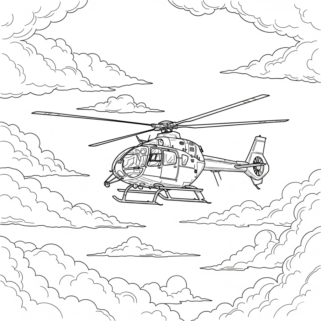 Hubschrauber Ausmalbilder (Gratis Malvorlage zum Ausdrucken) Dieses Hubschrauber Ausmalbild als PDF eignet sich perfekt zum Ausdrucken zu Hause oder in der Schule und sorgt für kreativen Malspaß.