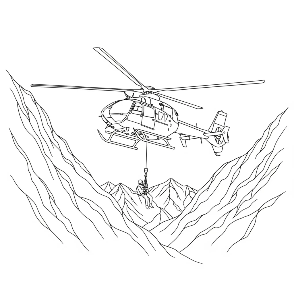 Hubschrauber Ausmalbilder (Gratis Malvorlage zum Ausdrucken) Diese Hubschrauber Malvorlage steht als PDF zum Ausdrucken bereit und eignet sich ideal für Bastelzeit, Schule oder Freizeit.