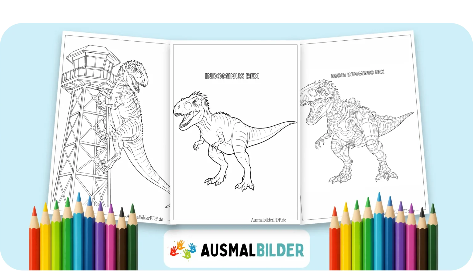 Indominus Rex Ausmalbilder kostenlose Malvorlagen zum Ausdrucken für Kinder und Erwachsene