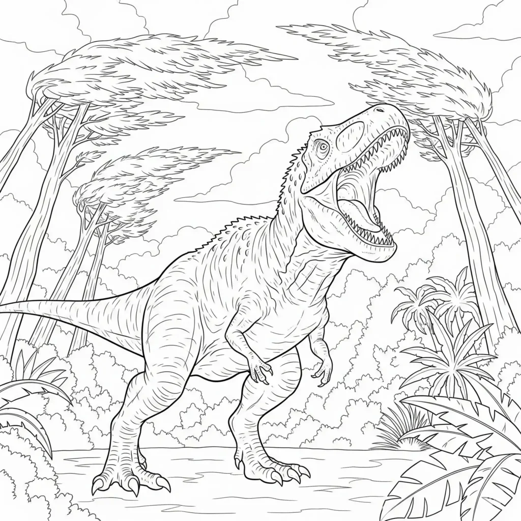 indominus rex malvorlage zum ausdrucken kostenlos als pdf für kinder geeignet