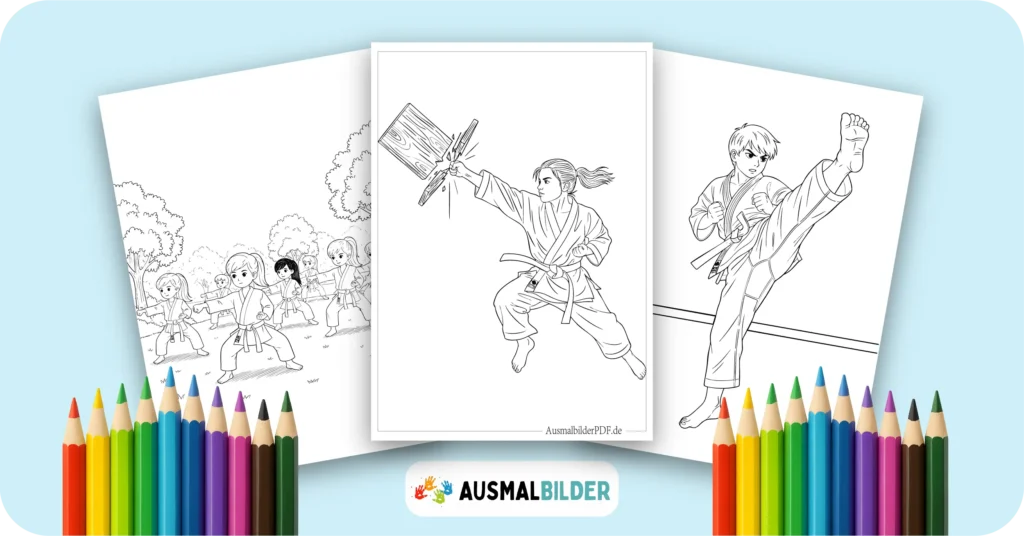 Karate Ausmalbilder (Kostenlos Malvorlage zum Ausdrucken) Karate Ausmalbilder kostenlose Malvorlagen zum Ausdrucken für Kinder und Erwachsene