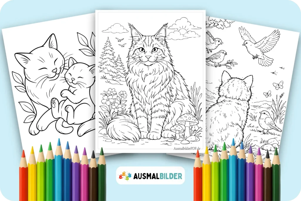 28 Katzen Ausmalbilder (Kostenlos Malvorlage zum Ausdrucken) Katzen Ausmalbilder kostenlose zum Ausdrucken für Kinder und Erwachsene