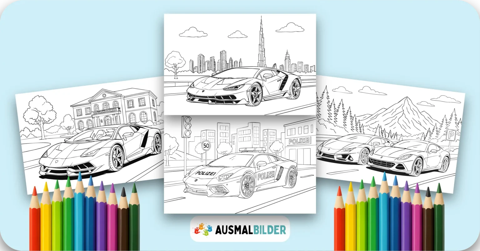 18 Lamborghini Ausmalbilder (Kostenlose Auto Malvorlage als PDF) Lamborghini Ausmalbilder kostenlose Malvorlagen zum Ausdrucken für Kinder und Erwachsene