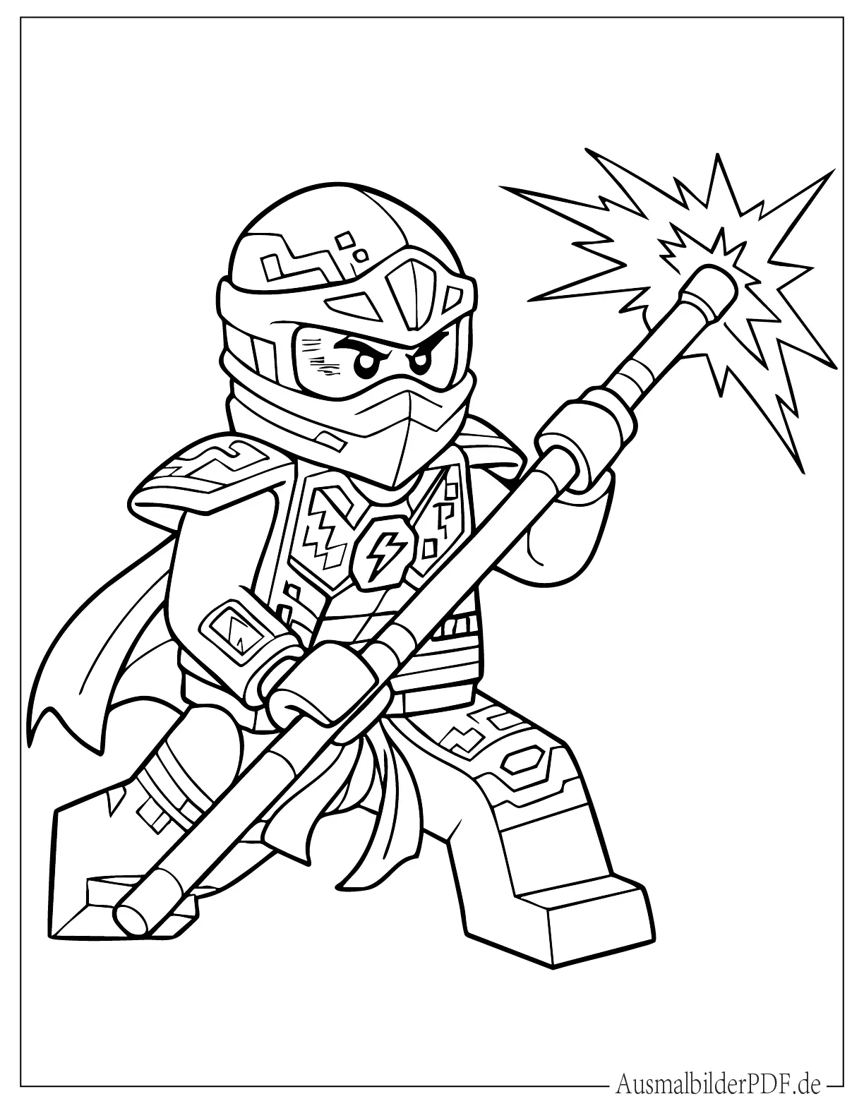 Lego Ninjago Prime Empire Ausmalbild