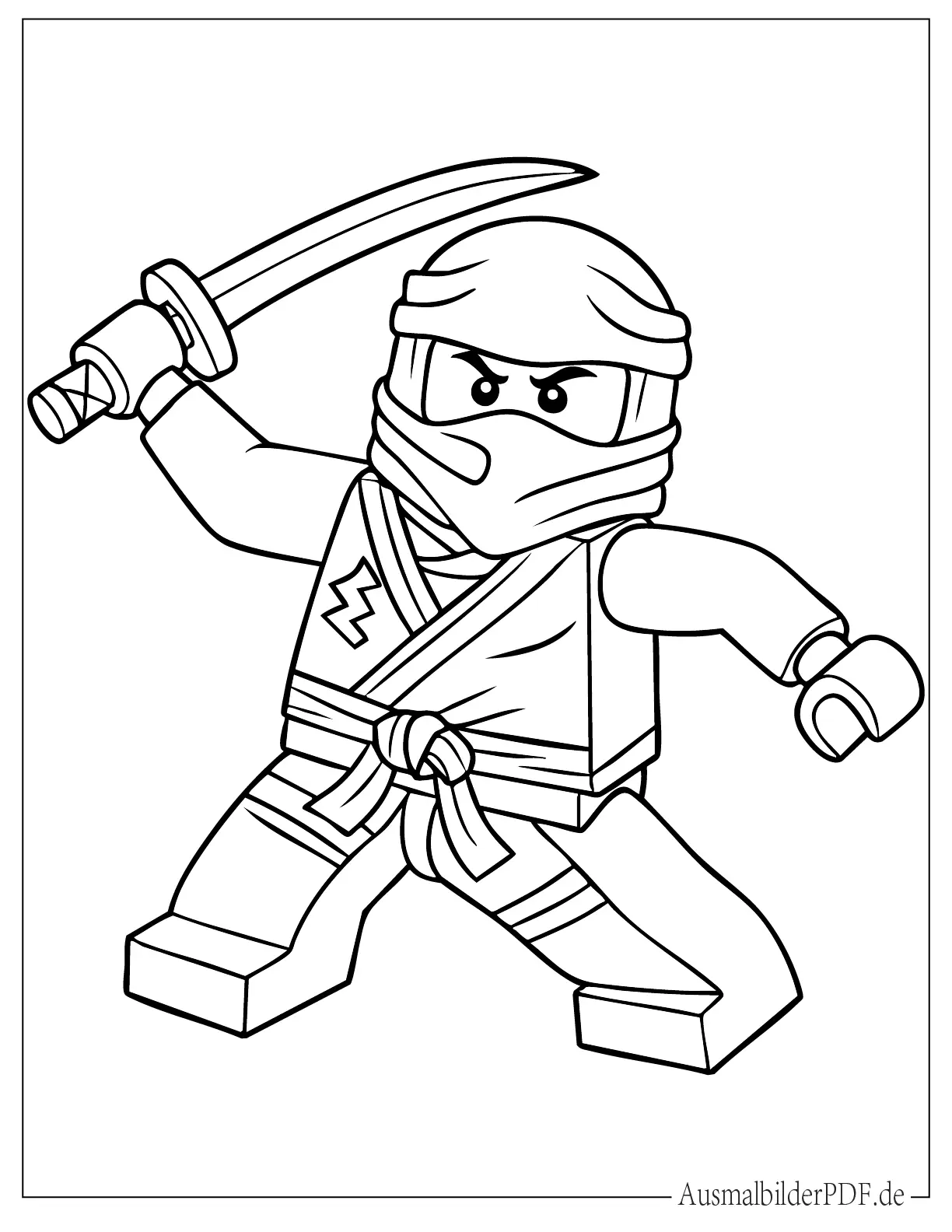 Lego Ninjago Rebooted Malvorlage
