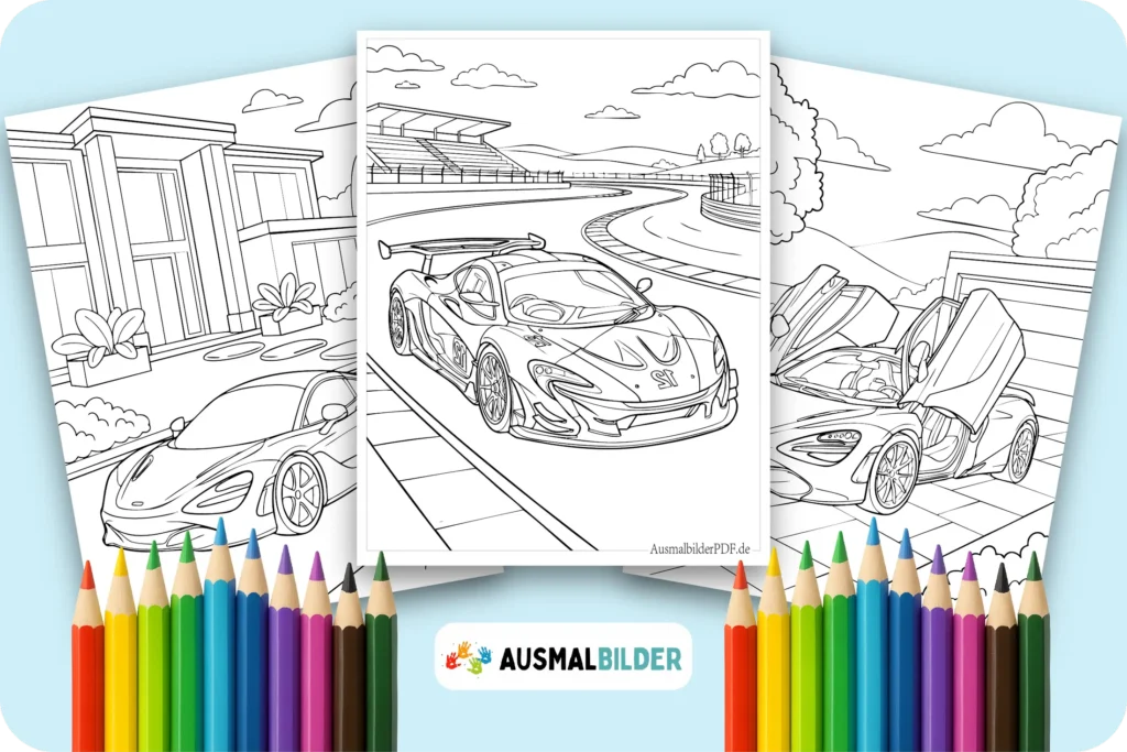 10+ McLaren Ausmalbilder (Gratis Malvorlagen zum Ausdrucken) McLaren Ausmalbilder zum kostenlosen Ausdrucken für kleine Rennwagen Fans