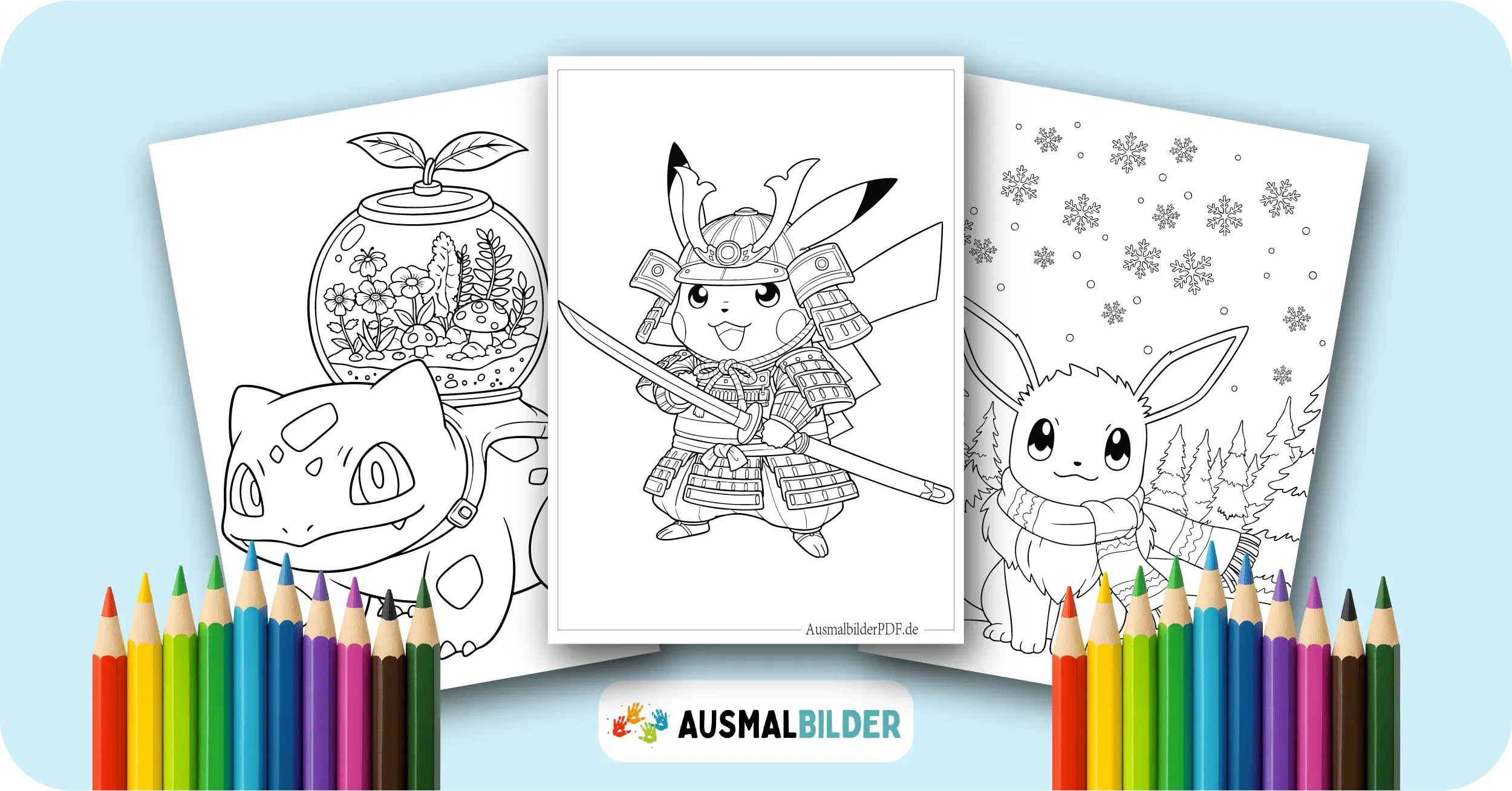Pokemon Ausmalbilder kostenlose Malvorlagen zum Ausdrucken für Kinder und Erwachsene