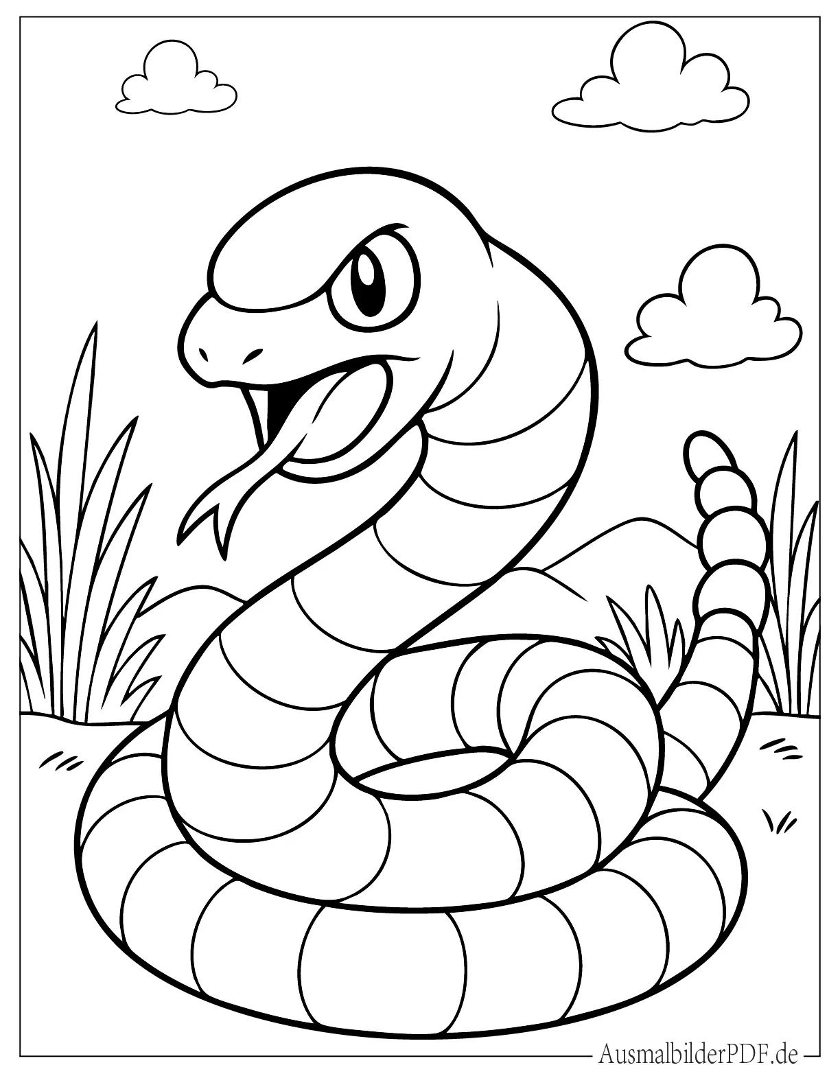 20 Schlange Ausmalbilder (Kostenlose PDF zum Ausdrucken) Pokémon Schlangen Ausmalvorlage für kleine Kinder