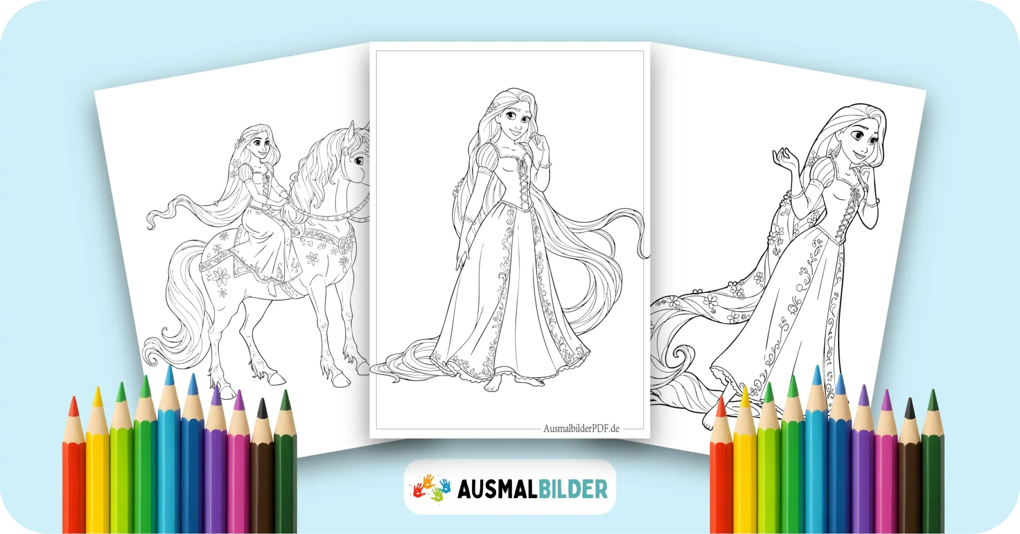 18 Ausmalbilder Rapunzel (Gratis Malvorlage zum Ausdrucken) Rapunzel Ausmalbilder kostenlose Malvorlagen zum Ausdrucken für Kinder und Erwachsene