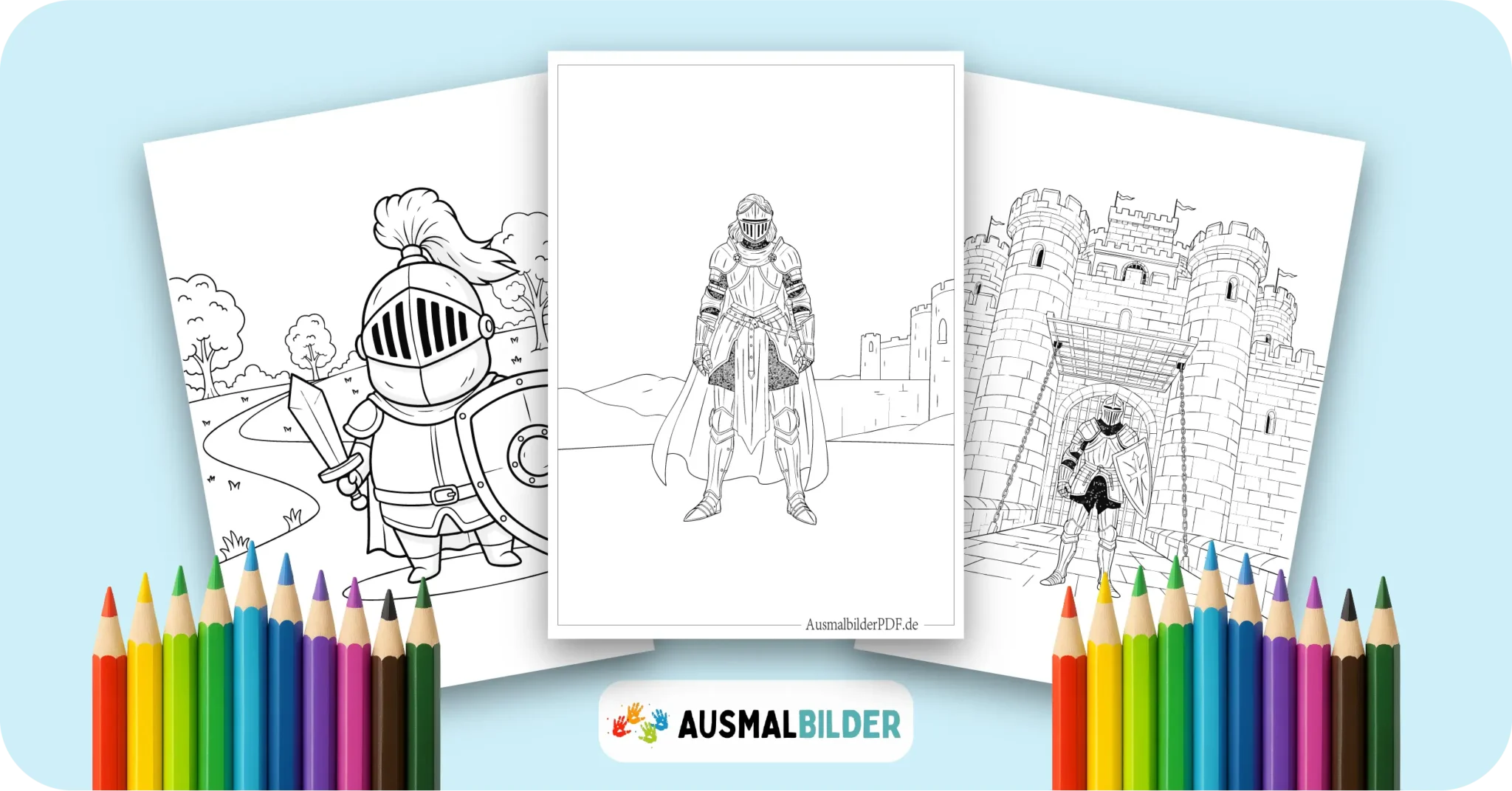 Ritter Ausmalbilder (Kostenlos Malvorlage zum Ausdrucken) Ritter Ausmalbilder kostenlose Malvorlagen zum Ausdrucken für Kinder und Erwachsene