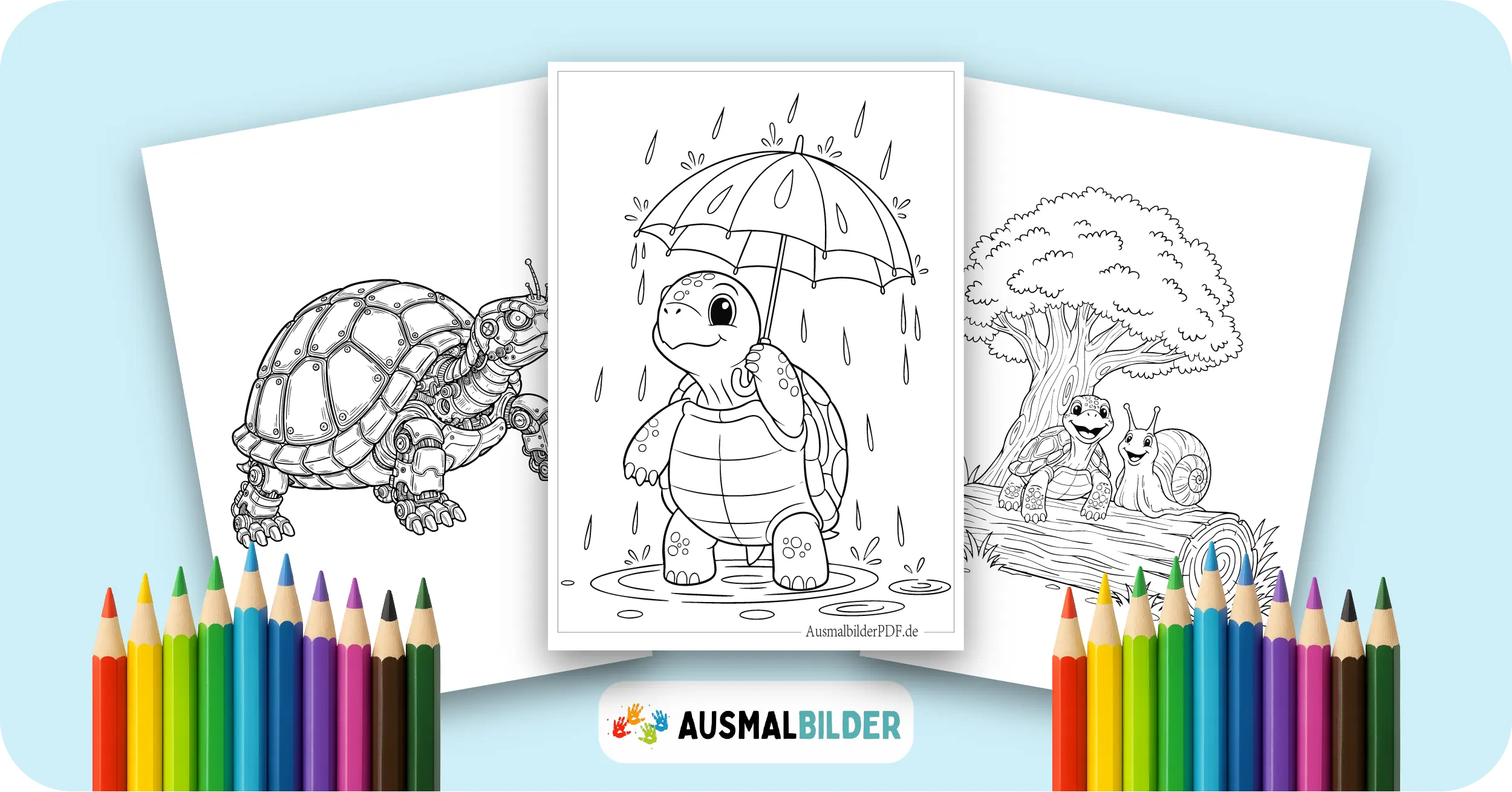 Schildkröte Ausmalbilder kostenlose Malvorlagen zum Ausdrucken für Kinder und Erwachsene