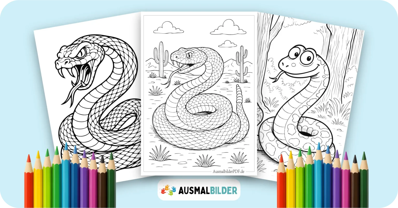 22 Schlange Ausmalbilder (Kostenlose Malvorlage PDF Drucken) Schlange Ausmalbilder kostenlose Malvorlagen zum Ausdrucken für Kinder und Erwachsene