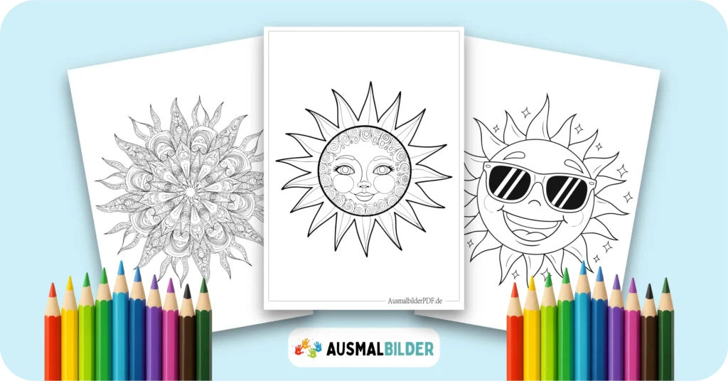 16 Sonne Ausmalbilder (Kostenlos Malvorlage zum Ausdrucken) Sonne Ausmalbilder kostenlose Malvorlagen zum Ausdrucken für Kinder und Erwachsene