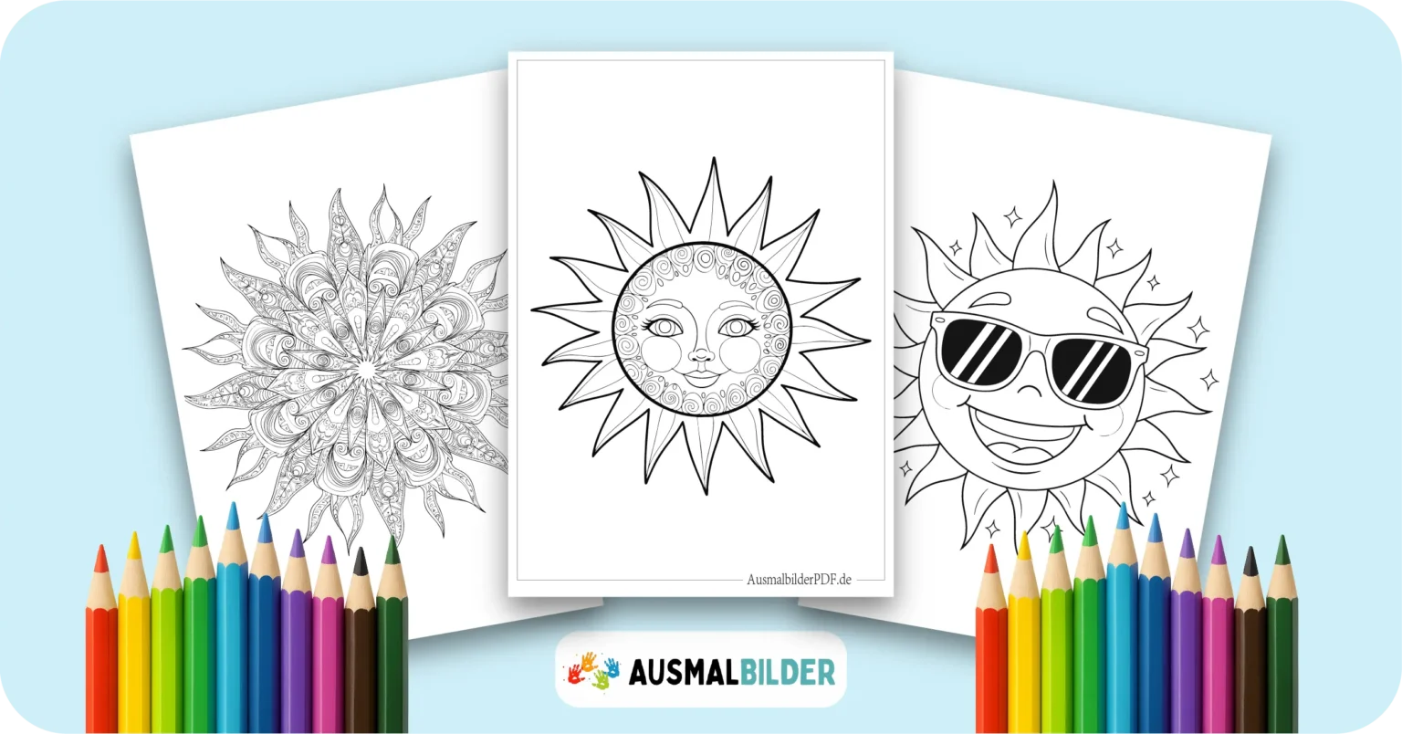 16 Sonne Ausmalbilder (Kostenlos Malvorlage zum Ausdrucken) Sonne Ausmalbilder kostenlose Malvorlagen zum Ausdrucken für Kinder und Erwachsene