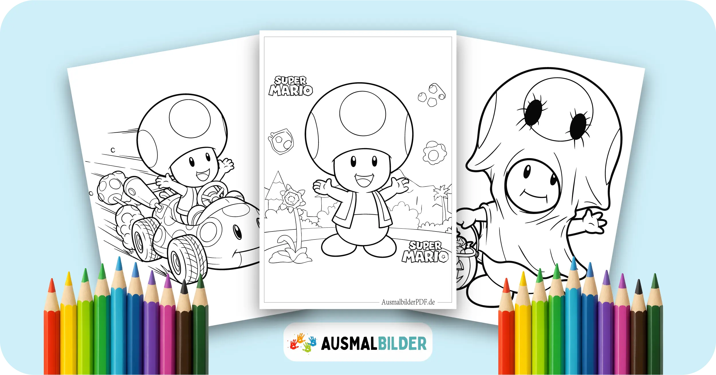 Toad Ausmalbilder kostenlose Malvorlagen zum Ausdrucken für Kinder und Erwachsene