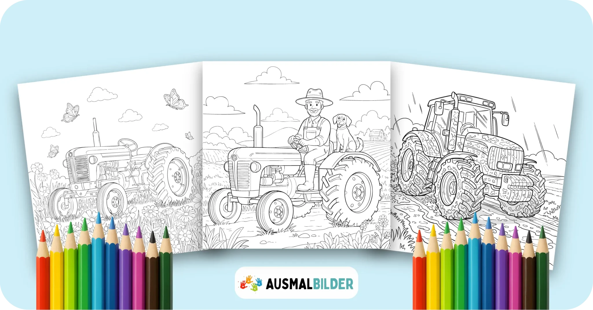 12 Traktor Ausmalbilder (Gratis Malvorlage zum Ausdrucken) Traktor Ausmalbilder kostenlose Malvorlagen zum Ausdrucken für Kinder und Erwachsene