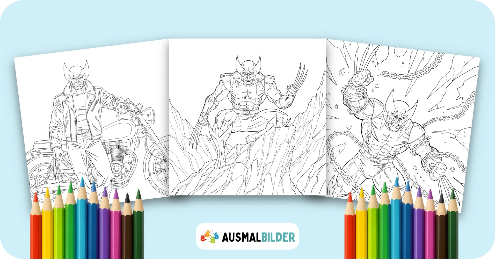 12 Wolverine Ausmalbilder (Superhelden Malvorlage zum drucken) Wolverine Ausmalbilder kostenlose Malvorlagen zum Ausdrucken für Kinder und Erwachsene